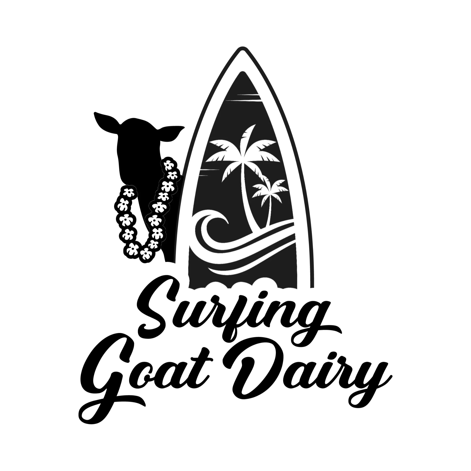 Surfing Goat Dairy logo